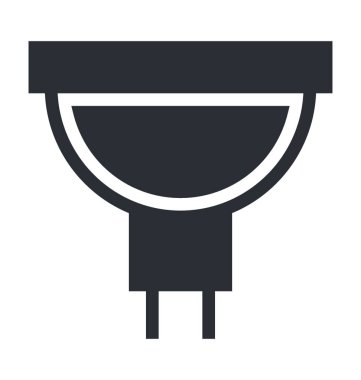 Şarj cihazı satırı vektör simgesi