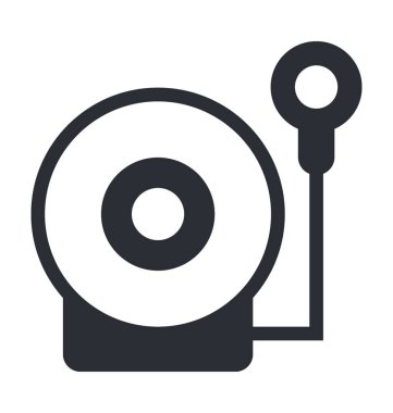 Walkman satırı vektör simgesi