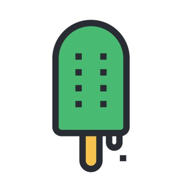 Buz Pop vektör simgesi