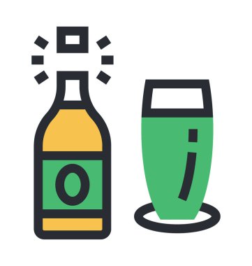 Haşhaş Cork vektör simgesi