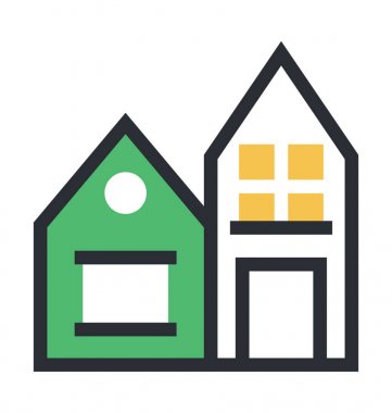 Düz vektör simgesi oluşturuluyor