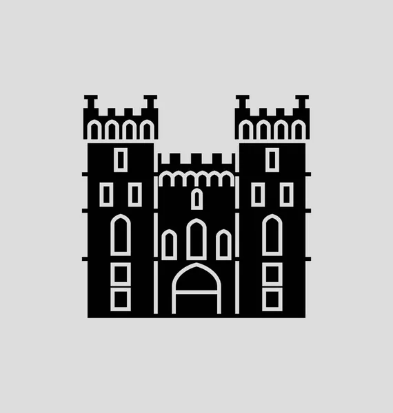 Windsor Castle Vector Ilustração —  Vetores de Stock