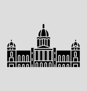 Iowa genel derleme vektör çizim