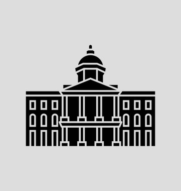 New Hampshire vektör çizim