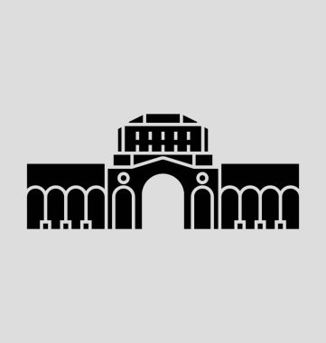 Yerevan çizgi vektör çizim