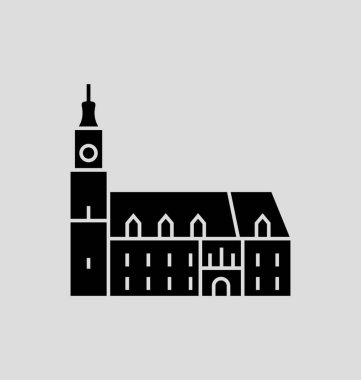 Bratislava çizgi vektör çizim