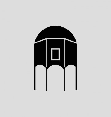 Nicosia çizgi vektör çizim