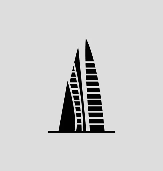 Manama Lijn Vectorillustratie — Stockvector