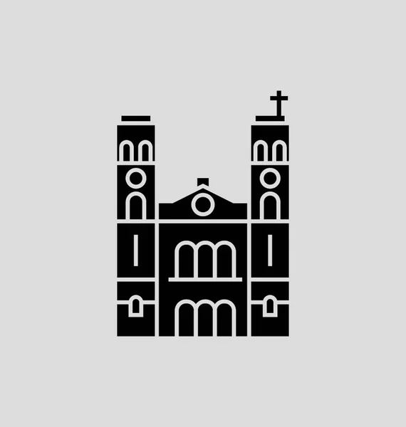 Illustration Vectorielle Basilique Saint Jean — Image vectorielle