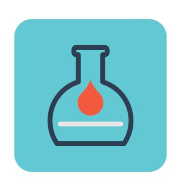 matara düz vektör simgesi