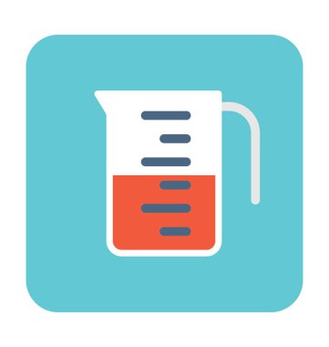 Kabı düz vektör simgesi