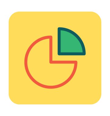 Pasta grafik vektör simgesi 