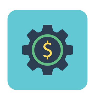 Geliştirme maliyeti vektör simgesi 