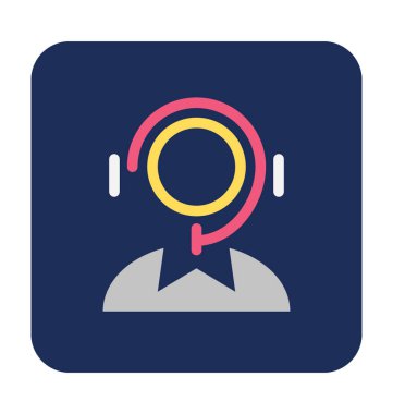 Müşteri Destek vektör simgesi