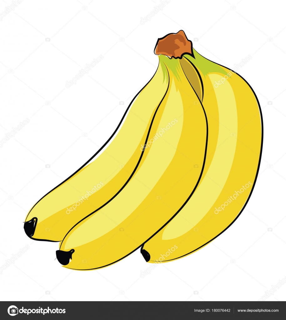 Dibujos De Platanos COMO DIBUJAR UN PLATANO KAWAII PASO A PASO