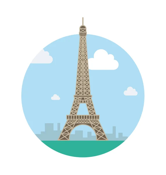 Ilustración Del Vector Torre Eiffel — Vector de stock