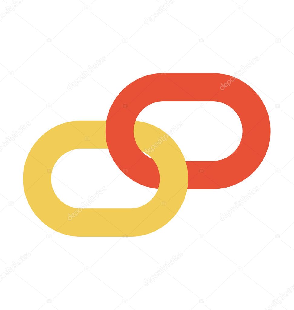 Chain Link Vector Icon