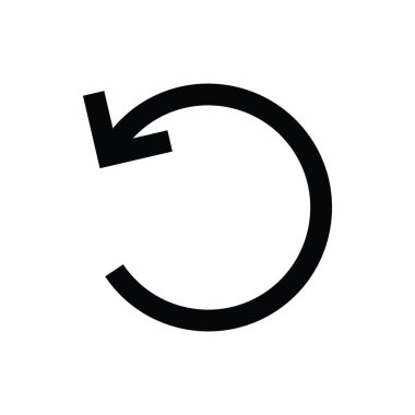 Satırı vektör simgesi Yenile