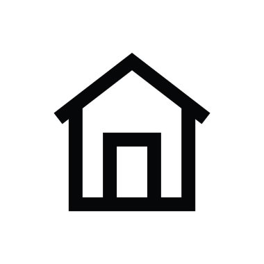 Ev satırı vektör simgesi