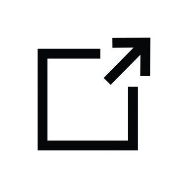 Çizgi vektör simge büyütmek