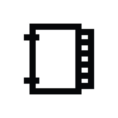 Fotoğraf Film vektör simgesi