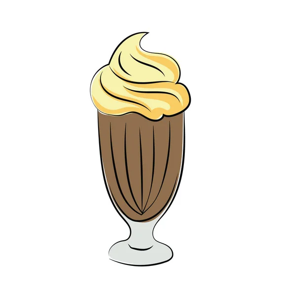 Векторная Икона Рука Мороженого — стоковый вектор