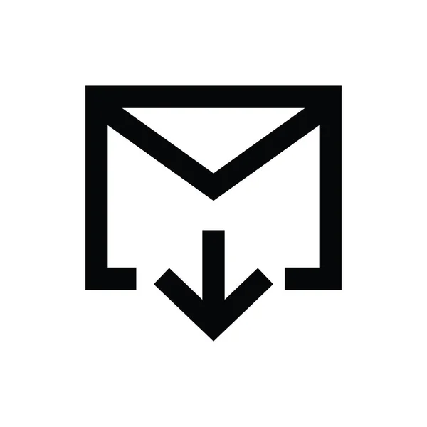 Mail Inbox Vector Icon — Stockvector