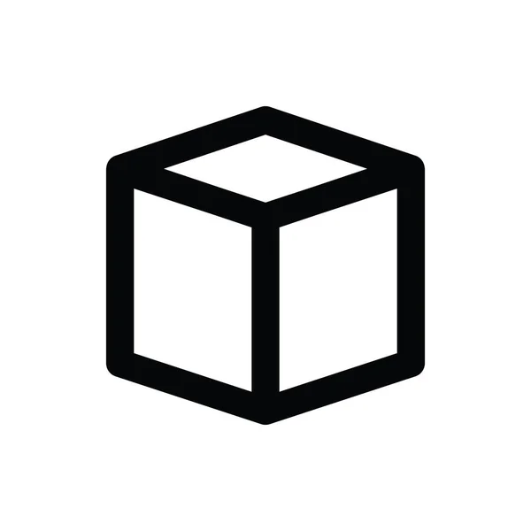 Box Line Vector Icon Royalty Free Stock Vectors