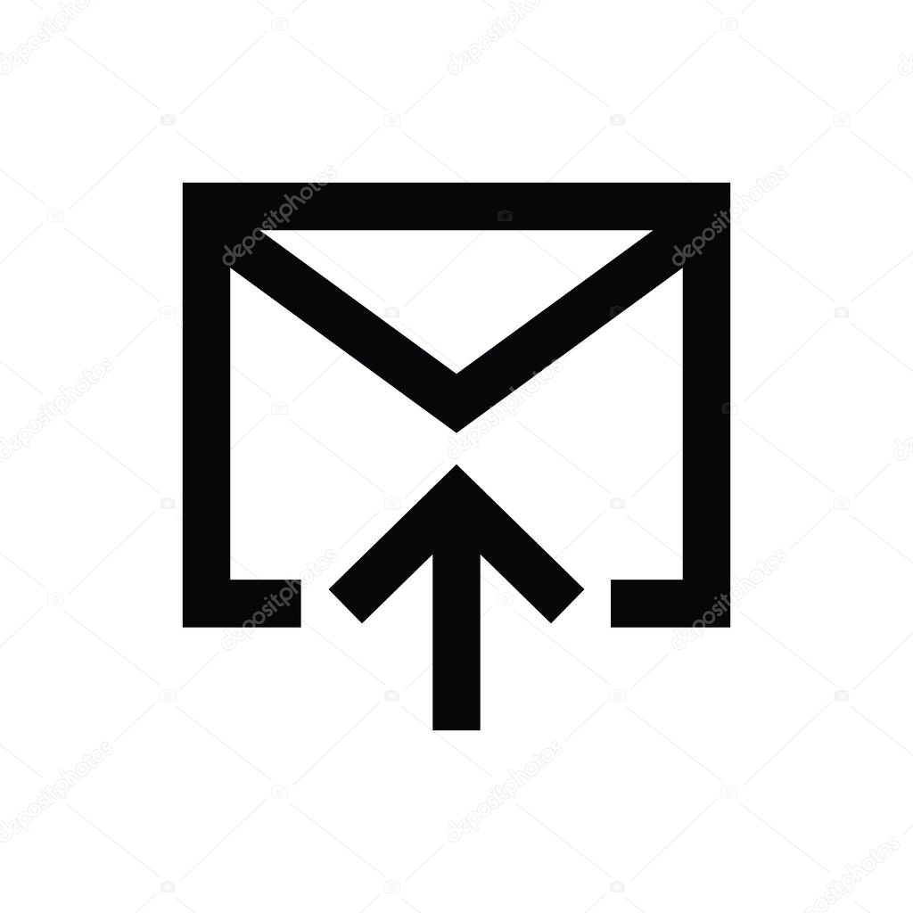 Email Sending Vector Icon