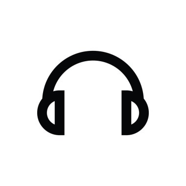 Kafa telefon vektör simgesi