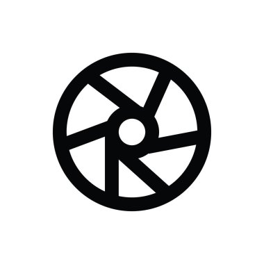 Çekim satırı vektör simgesi 