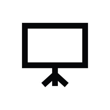 Blackboard satırı vektör simgesi