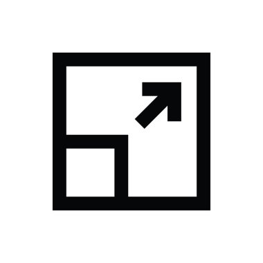 ok çizgisi vektör simgesi