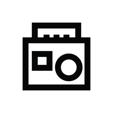 kaset oynatıcı vektör simgesi