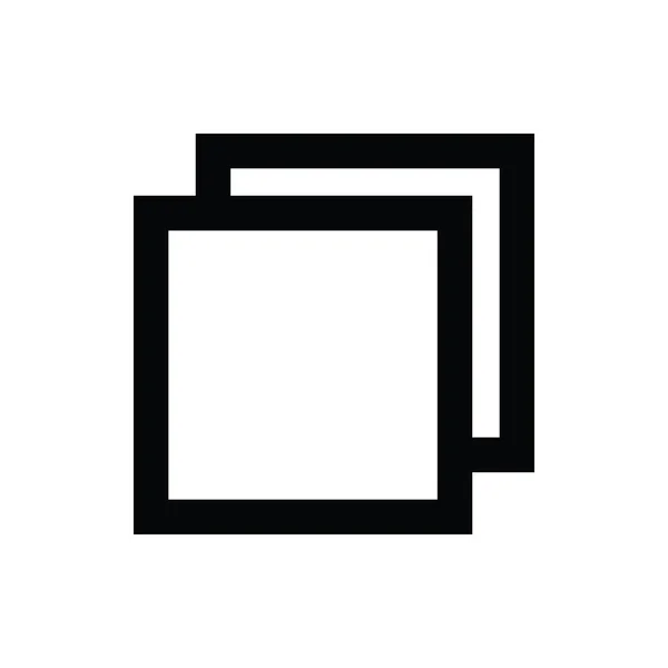 Copy Paste Line Vector Icon — Stock Vector