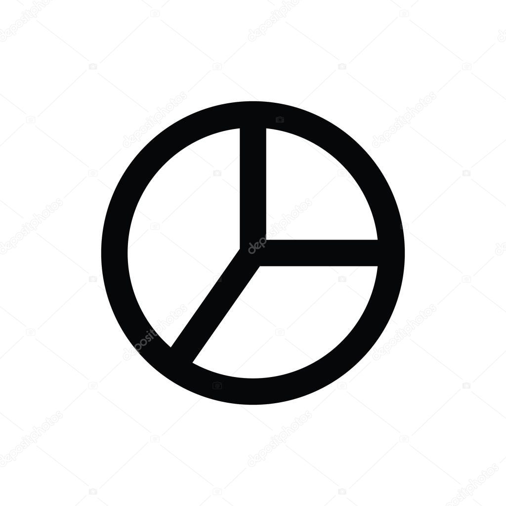 Steering Line Vector Icon