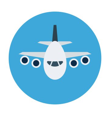 düzlem düz vektör simgesi 