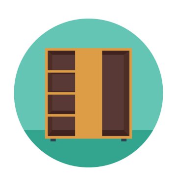 Kitaplar Düz Vektör Simgesi 