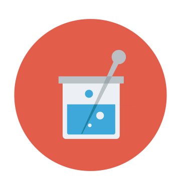 Kabı düz vektör simgesi 