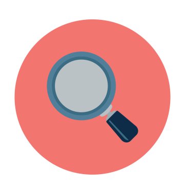 Düz vektör simge büyütmek 