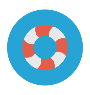 Kemer düz vektör simgesi 