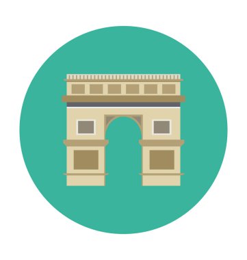 Düz vektör simgesi oluşturuluyor 