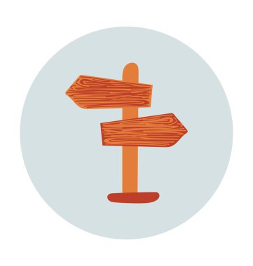 Oklar düz vektör simgesi 