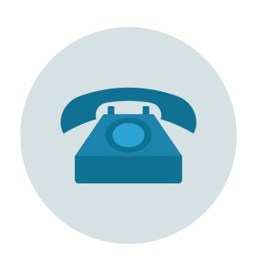 telefon düz vektör simgesi