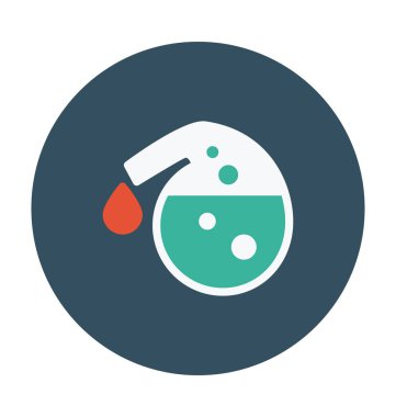 Tüp düz vektör simgesi 