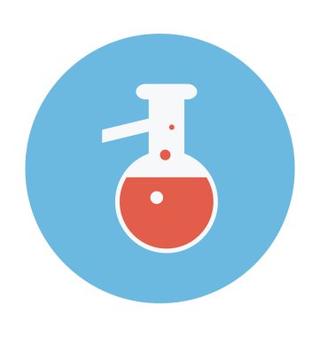 Tüp düz vektör simgesi 