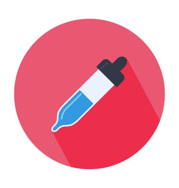 Düşüren Düz Vektör Simgesi 