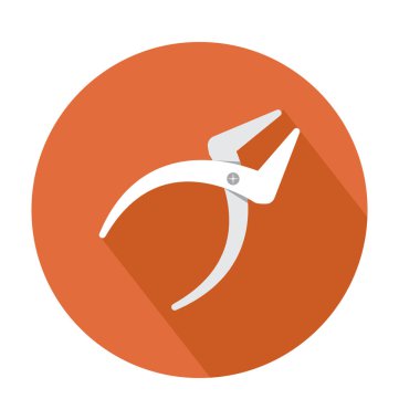 Aracı düz vektör simgesi 