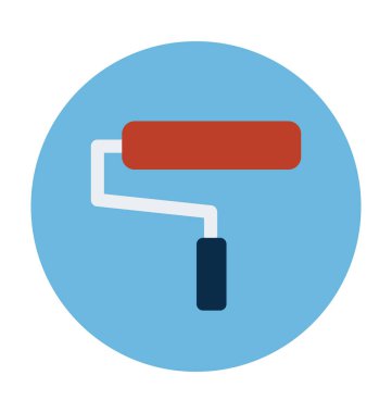 tole ev düz vektör simgesi 