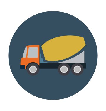 Beton düz vektör simgesi 